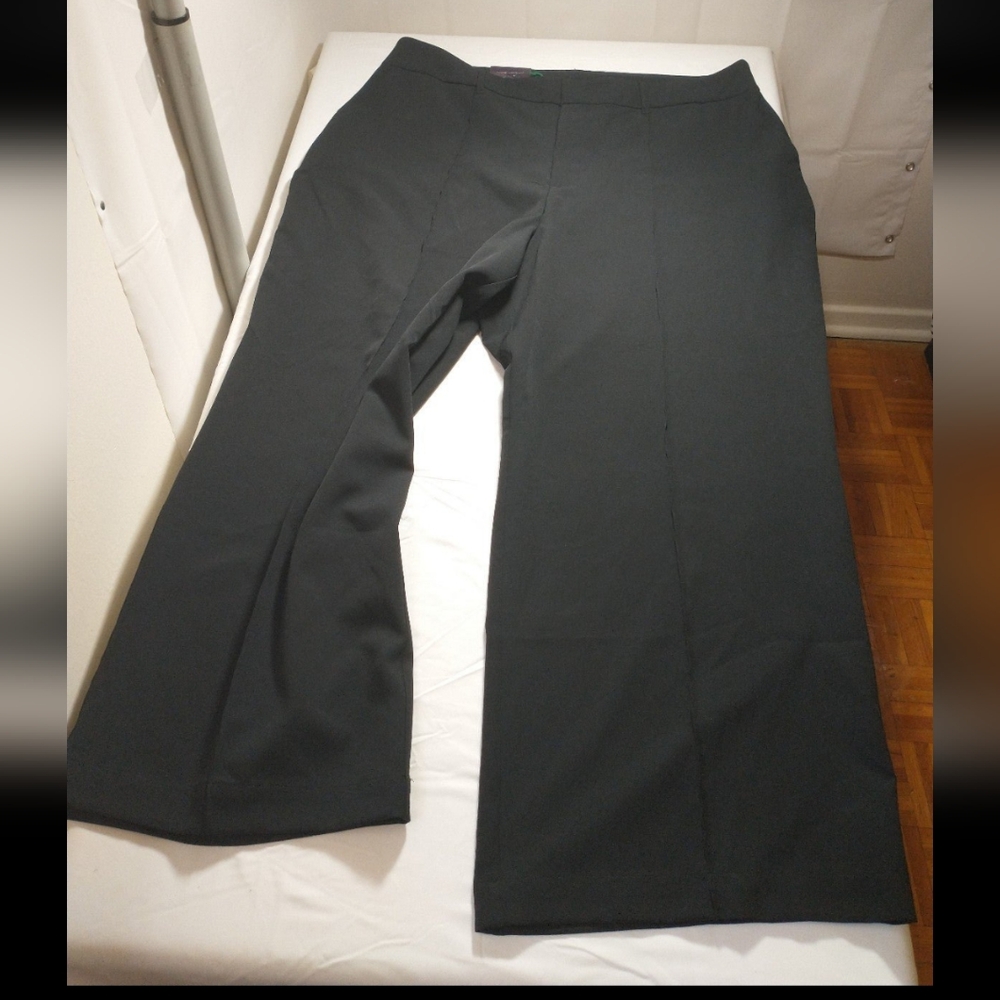 Ava &viv black dress pants wide leg